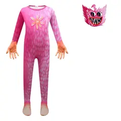 OEM - Disfraz de cosplay de Huggy Wuggy Poppy - Rosado-130