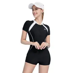 GENERICO - Traje De Baño YINGFA Low Rise Manga Corta II