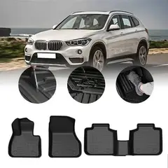 GENERICO - PISOS BANDEJA 3D BMW X1 2016 2017 2018 2019 2020 2021 2023.