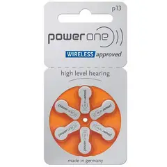 POWERONE - PILA AUDITIVA POWER ONE 13 BLISTER X 6