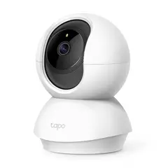TP LINK - Cámara de Seguridad Giratoria para Casa Wi-Fi 1080p TAPO C200