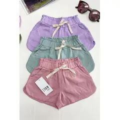 GENERICO - Short Niña Casual Angie Color Verde Estacion 108