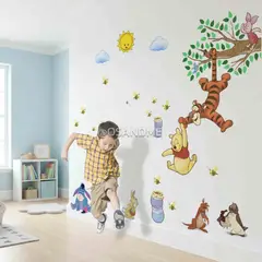 GENERICO - Vinilo Infantil Winnie the Pooh decoracion adhesivo para niños