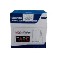 GENERICO - CINTA ETIQUETA DK-22251 BROTHER DK-2251 (62 MM x 15M)