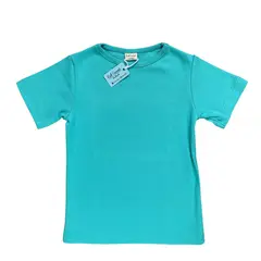 RED CARROT - Polo color verde agua de algodon