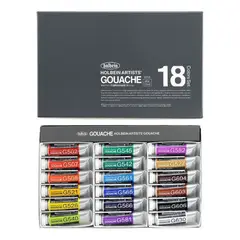 GENERICO - HOLBEIN Tempera Gouache set 15 ml 18 colores