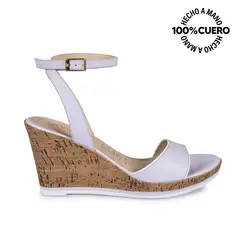 VIALE - Sandalia Dorsay Casual DAYA-2402 Lavanda Cuero