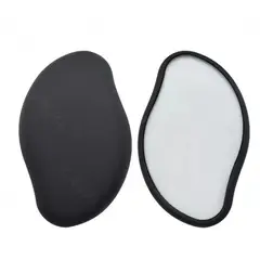 DENISASAA - 2 Piezas Amoladora De Pies Depilatoria Cristal Exfoliación-Negro