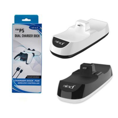 Cargador Dual para Controlador PS5 Estación de Carga Base de Carga