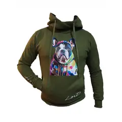 GENERICO - POLERA BULLDOG POP- CUELLO TORTUGA