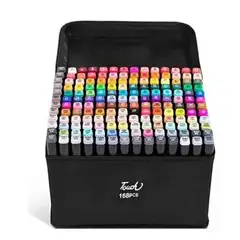 GENERICO - PLUMONES TOUCH 168 PIEZAS