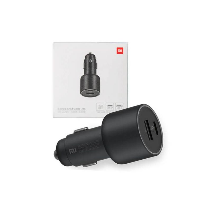 Cargador de Carro 100W Carga Rápida Dual