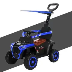 GENERICO - Carro de Juguete Arrastre Tractor UTV para niño azul