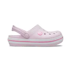 CROCS - Zuecos Crocband Clog T Ballerina Pink Niños