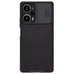 NILLKIN - Case Xiaomi Poco F5 Camshield Funda Híbrida Negro.