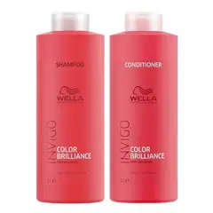 WELLA - Shampoo 1000 + Acondic Cabello Teñido Invigo Color Brilliance