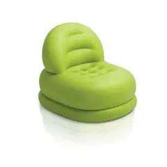 Intex - Sillón Inflable con espaldar verde