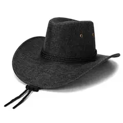 KAST PE - Sombrero Estilo Vaquero Antonio - Negro