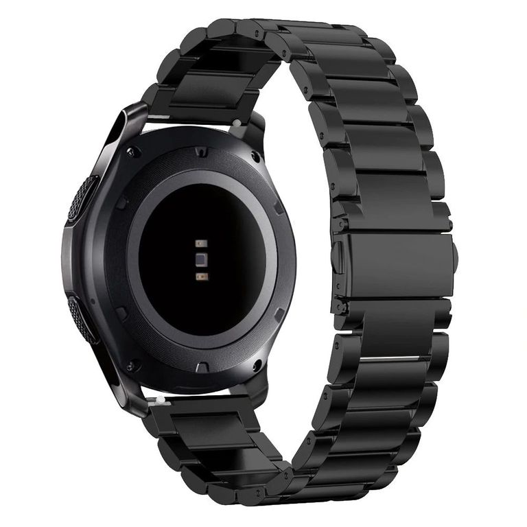 Correa Acero Eslabones para XIAOMI WATCH S1 - S1 ACTIVE - Negro