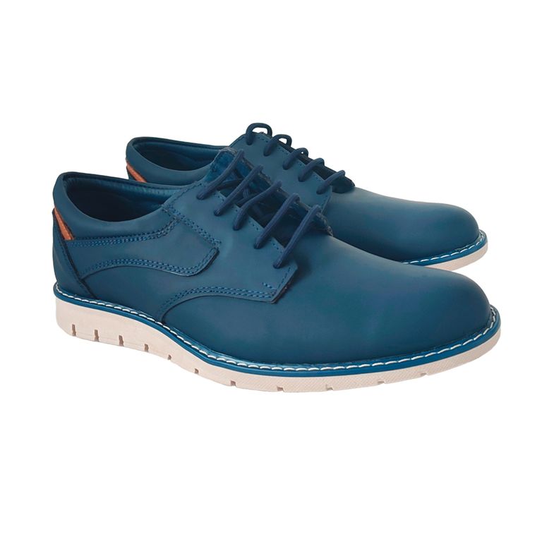 Calzado Cuero Modelo Dinámico para caballero
