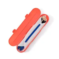 GENERICO - Miya Set de 10 pinceles mango largo para pintura - CORAL