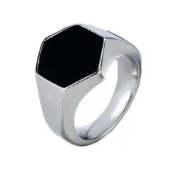 GENERICO - ANILLO HEX PLATEADO - RIN-24