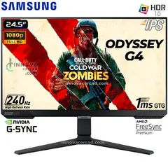SAMSUNG - Monitor Odyssey G4 LS25BG402ENXGO 25 Full HD IPS 240Hz 1MS