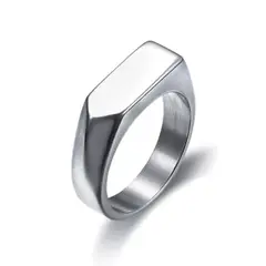 GENERICO - ANILLO BOATSHAPE PLATEADO - RIN-29