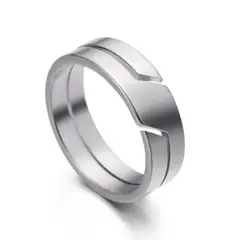 GENERICO - ANILLO VECTORIZADO PLATEADO - SKU: RIN-48
