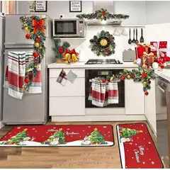 GENERICO - Alfombra navideña 2024 tendencia