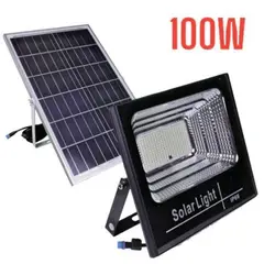 OEM - Reflector Solar Led 100Watts con Panel Solar Exteriores