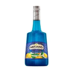 MITJANS - Licor Curacao Blue Botella 750ml