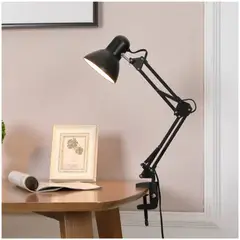 INSPIRA - Lampara de escritorio vintage elegante negro