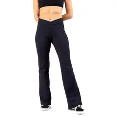 KINETIX - Pantalón Flare Jazz Supplex Negro Mujer