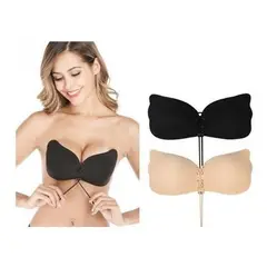 GENERICO - Brasier Push up Invisible Mariposa Levanta Busto Dama Invisible