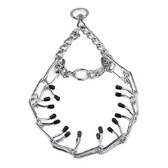42AROZINA - Collar De Picos Perro Tipo Aleman Con Puntas Goma Comfort