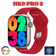OEM - Hk9 Pro Plus 2GB Chat GPT Amoled Rojo