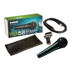 SHURE - PGA58 - Micrófono vocal dinámico