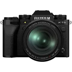 FUJIFILM - X-T5 Sin Espejo Cámara Kit Con 16-80mm Lente - Negro