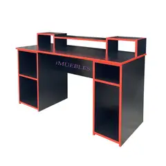 TEMEL - Escritorio GAMER en Melamina Mesa Gamer Juegos