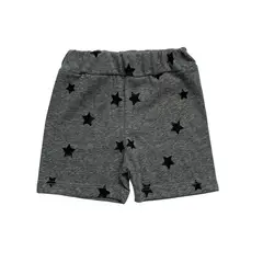RED CARROT - Short gris con estrellas negras de algodon