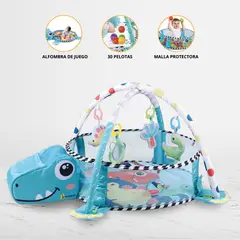 DOUX BEBE - Gimnasio Para Bebé 4 en 1 »DINO REX»