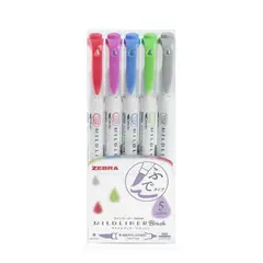 GENERICO - Zebra Mildliner Brush Pen - Soft Mild set