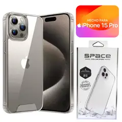 SPACE - Case Para Iphone 15 Pro Transparente
