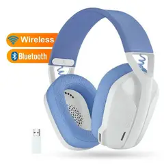 LOGITECH - Audifono Gamer G435 LIGHTSPEED Bluetooth Blanco