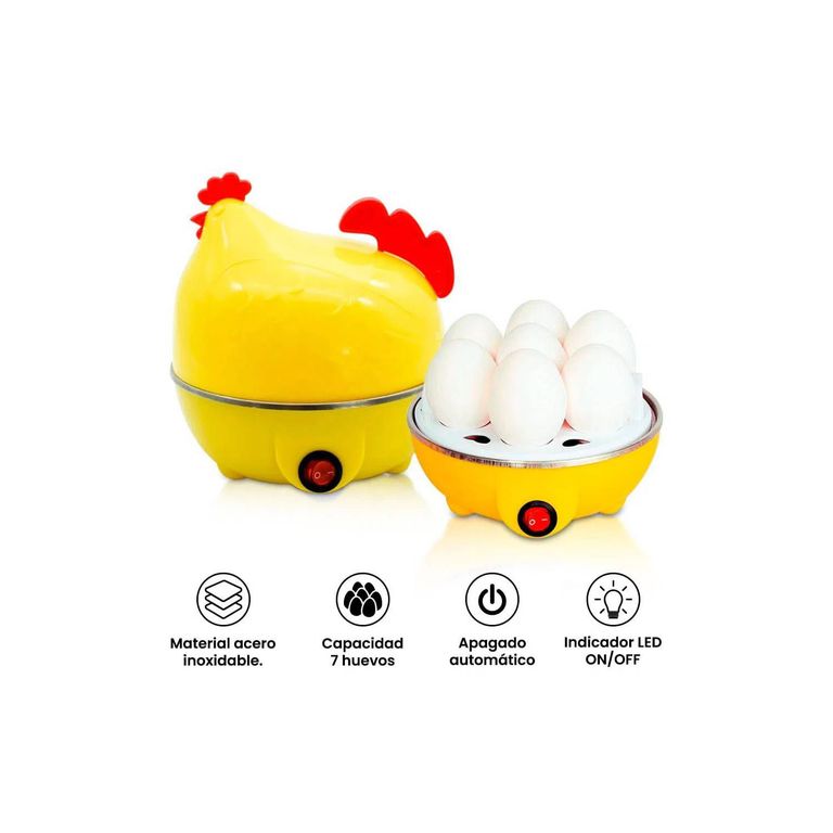 Gallina Automática Hervidor de Huevos Hasta 7
