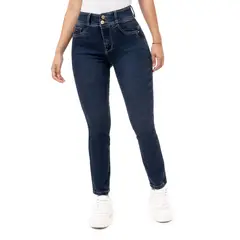 PIONIER - Pantalon Moda Denim Stretch Mujer Ninha