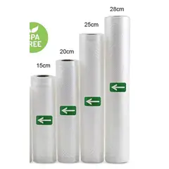 GENERICO - Rollo gofrado 20CM X 10M para empacado al vacio