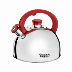 Reyna - Tetera Deluxe acero inoxidable de 5 Litros (color rojo)