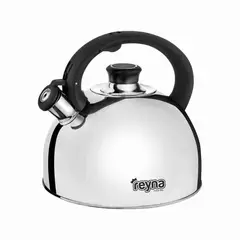 Reyna - Tetera Deluxe acero inoxidable de 5 Litros (color negro)
